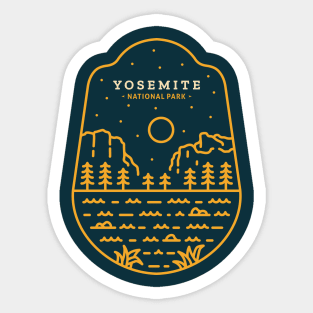 Yosemite National Park Sticker